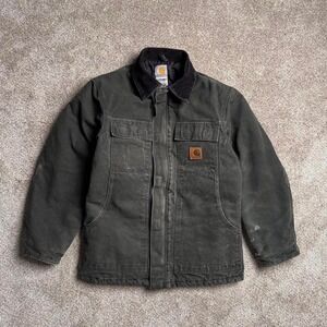 CARHARTT "MOSS GREEN" SANDSTONE TRADITIONAL COAT